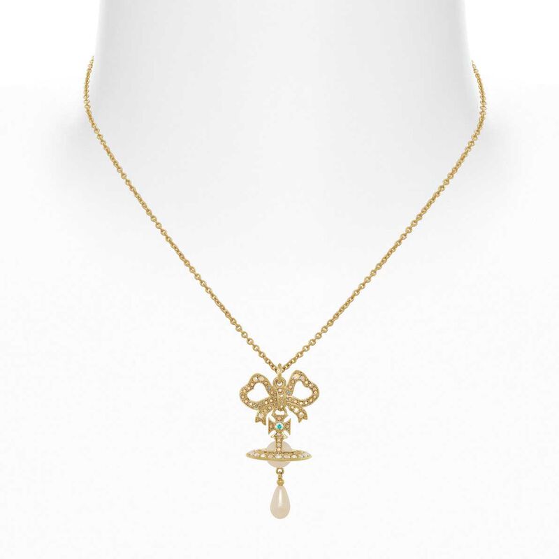 Vivienne Westwood Rigoberta Pearl Pendant image number 1